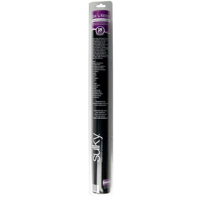 Sulky Fuse 'n Stitch™ Stabilizer - White - 20'' x 5 yd. Roll