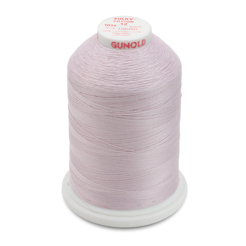 Sulky 12 Wt. Cotton Thread - Med. Orchid - 2,100 yd. Jumbo Cone