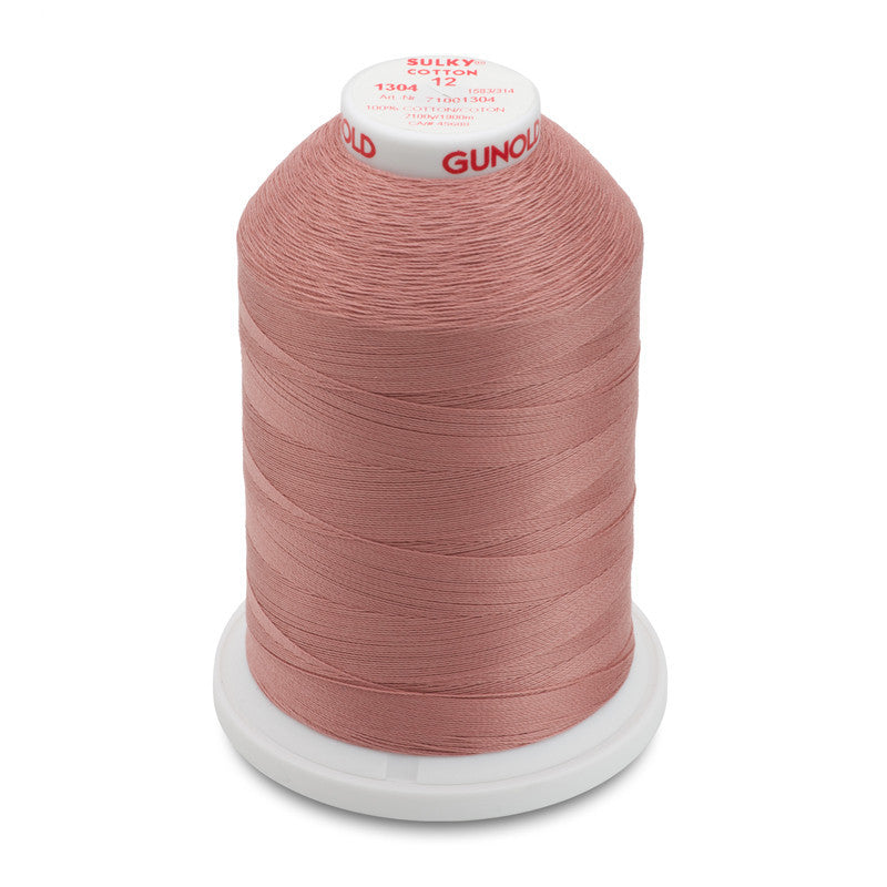 Sulky 12 Wt. Cotton Thread - Dewberry - 2,100 yd. Jumbo Cone