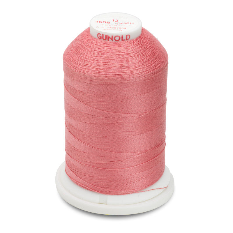 Sulky 12 Wt. Cotton Thread - Tea Rose - 2,100 yd. Jumbo Cone