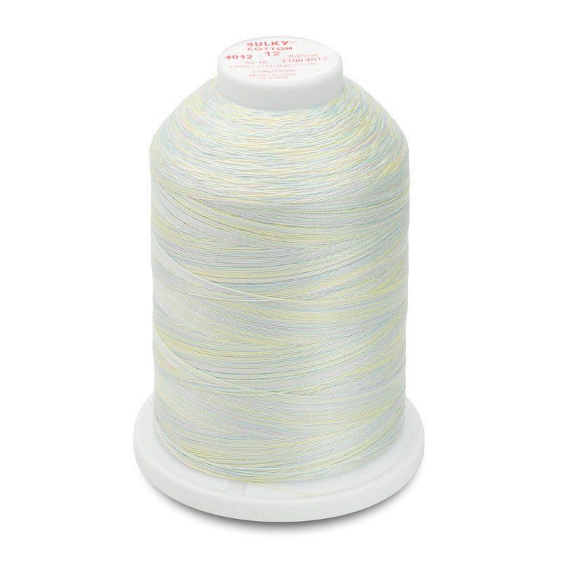 Sulky 12 Wt. Cotton Blendables - Baby Soft - 2,100 yd. Jumbo Cone