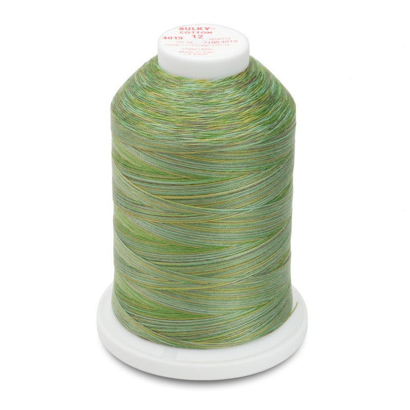 Sulky 12 Wt. Cotton Blendables - Forest Floor - 2,100 yd. Jumbo Cone