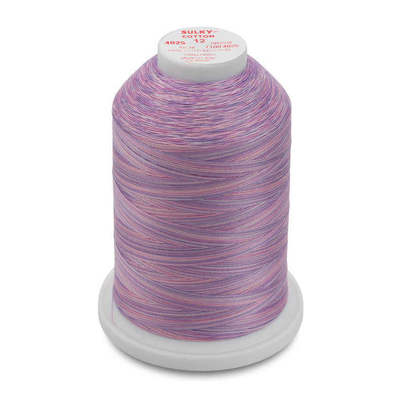 Sulky 12 Wt. Cotton Blendables - Hydrangea - 2,100 yd. Jumbo Cone