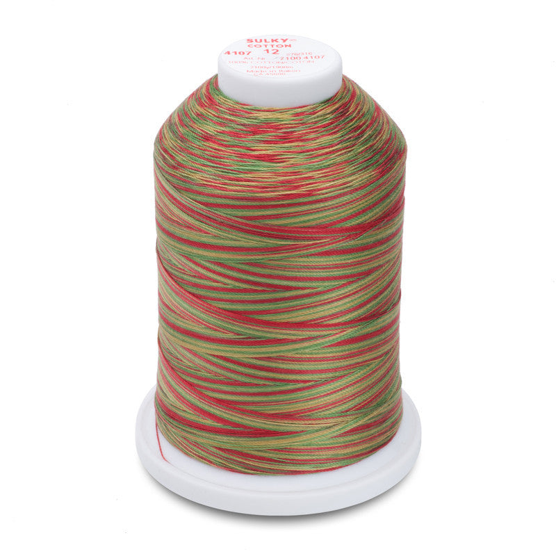 Sulky 12 Wt. Cotton Blendables - Antique Christmas - 2,100 yd. Jumbo Cone