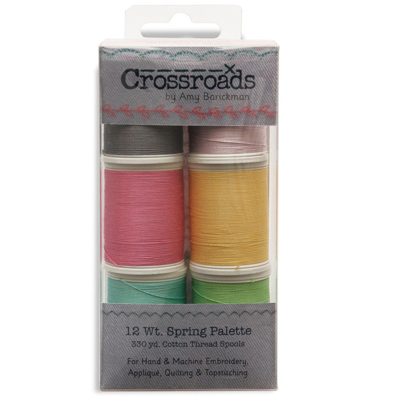 Crossroads By Amy Barickman - Spring Collection - 300 yd. Spools