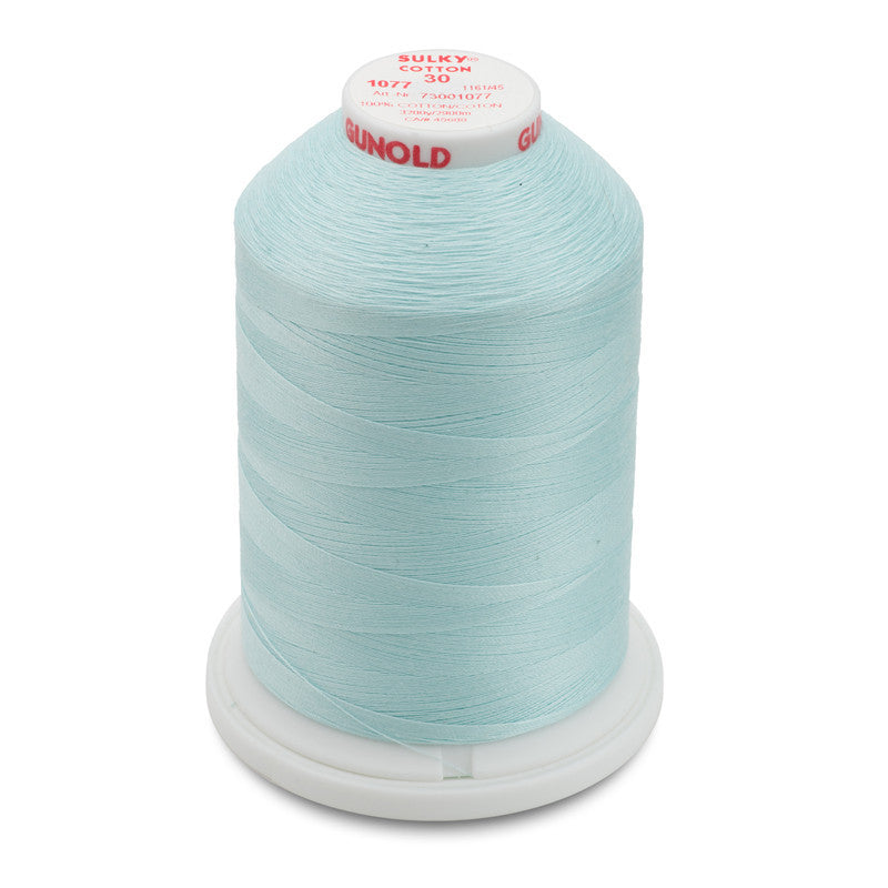 Sulky 30 Wt. Cotton Thread - Jade Tint - 3,200 yd. Jumbo Cone