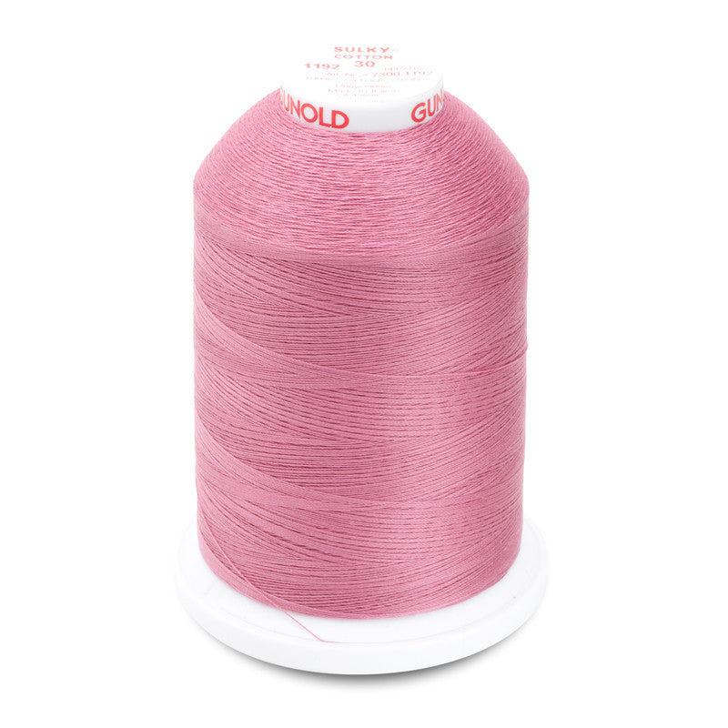 Sulky 30 Wt. Cotton Thread - Fuchsia - 3,200 yd. Jumbo Cone