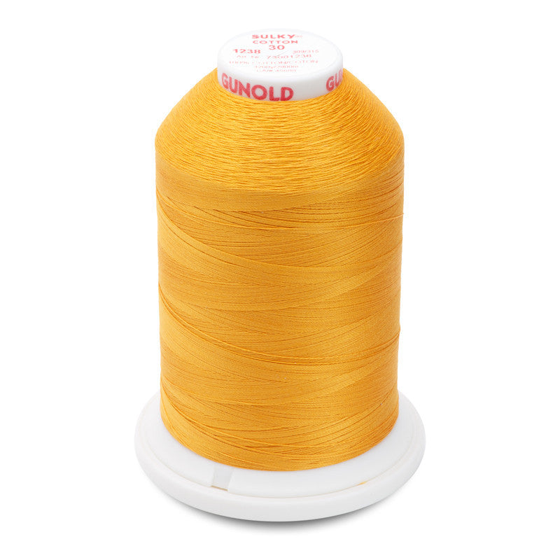 Sulky 30 Wt. Cotton Thread - Orange Sunrise - 3,200 yd. Jumbo Cone