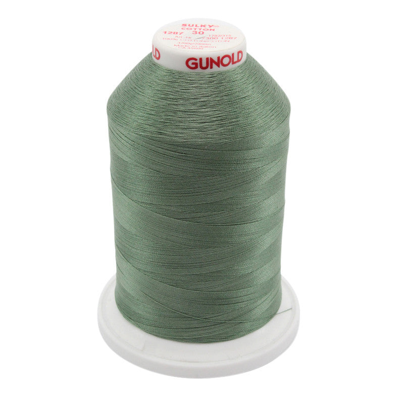 Sulky 30 Wt. Cotton Thread - French Green - 3,200 yd. Jumbo Cone