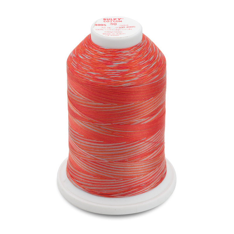 Sulky 30 Wt. Cotton Blendables Thread - Strawberry Daiquiri - 3,200 yd ...