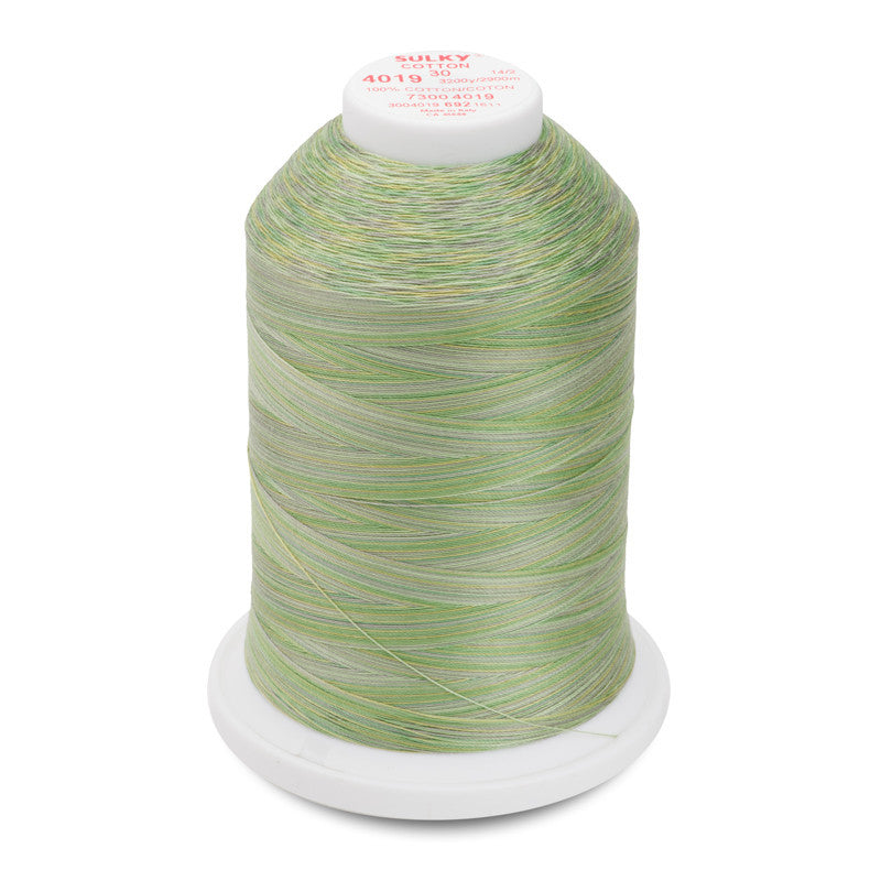 Sulky 30 Wt. Cotton Blendables Thread - Forest Floor - 3,200 yd. Jumbo Cone