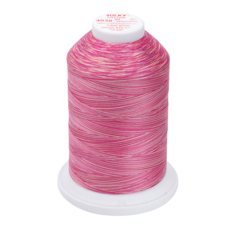Sulky 30 Wt. Cotton Blendables Thread - Vintage Rose - 3,200 yd. Jumbo Cone