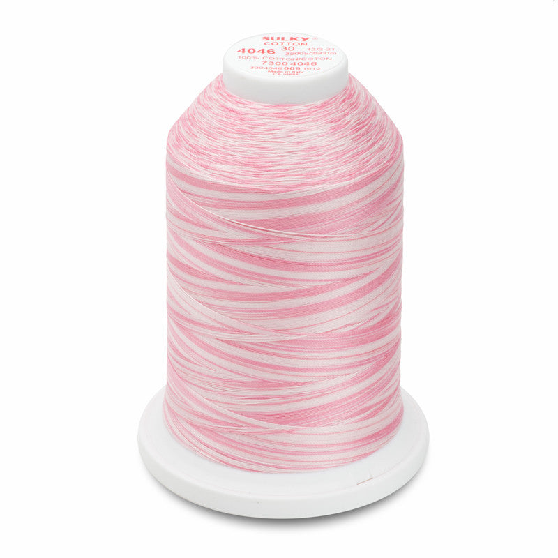 Sulky 30 Wt. Cotton Blendables Thread - Sweet Rose - 3,200 yd. Jumbo Cone