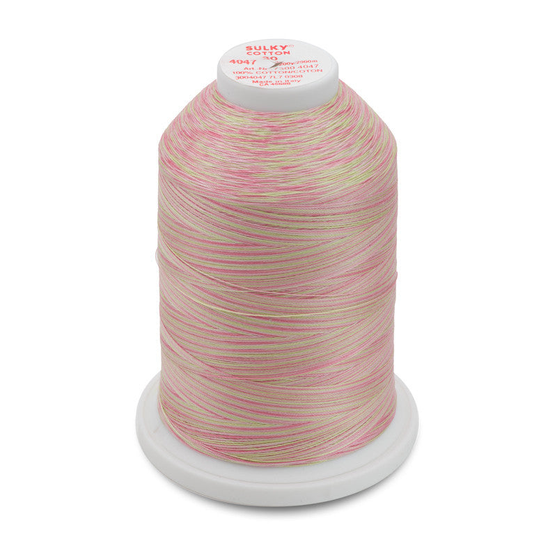 Sulky 30 Wt. Cotton Blendables Thread - Princess Garden - 3,200 yd. Jumbo Cone