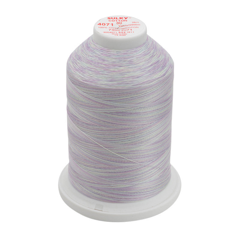 Sulky 30 Wt. Cotton Blendables Thread - Pale Amethyst - 3,200 yd. Jumbo Cone