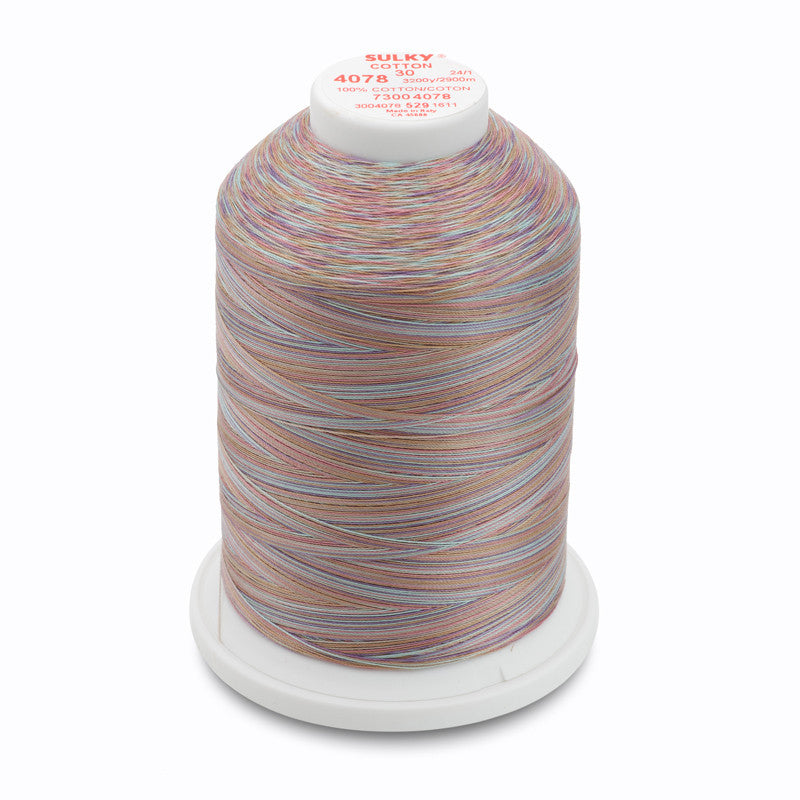 Sulky 30 Wt. Cotton Blendables Thread - Rosewood - 3,200 yd. Jumbo Cone