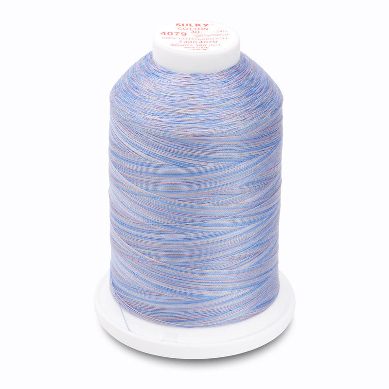 Sulky 30 Wt. Cotton Blendables Thread - Hyacinth - 3,200 yd. Jumbo Cone