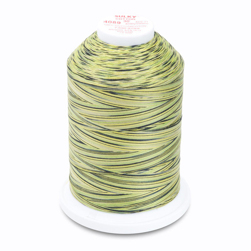 Sulky 30 Wt. Cotton Blendables Thread - Olive Tree - 3,200 yd. Jumbo Cone