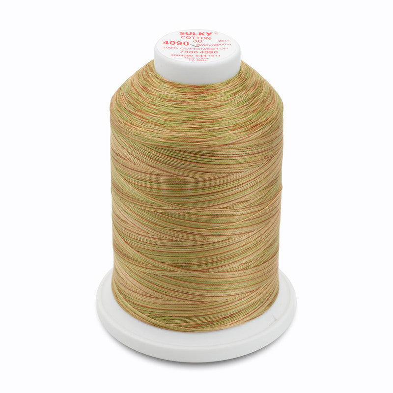 Sulky 30 Wt. Cotton Blendables Thread - Summer Woods - 3,200 yd. Jumbo Cone