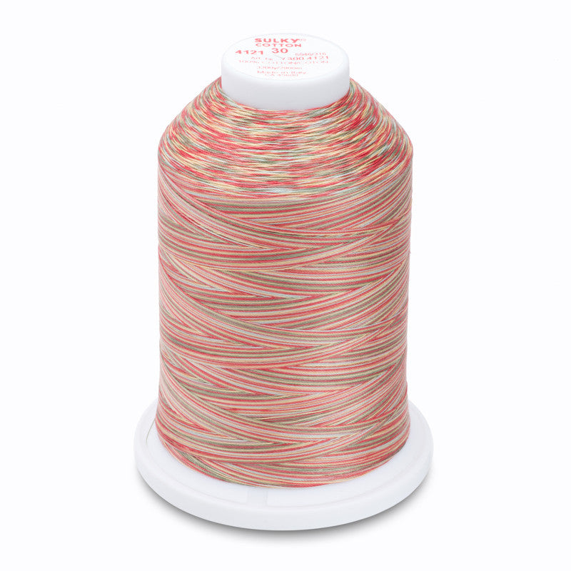 Sulky 30 Wt. Cotton Blendables Thread - Rhubarb - 3,200 yd. Jumbo Cone