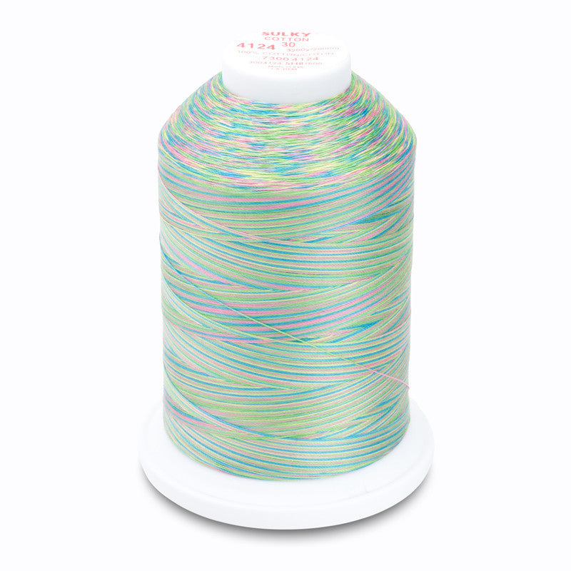 Sulky 30 Wt. Cotton Blendables Thread - Summertime - 3,200 yd. Jumbo Cone