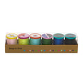 Cotton + Steel 50 Wt. Cotton Thread - 6 Pack - Snap to Grid