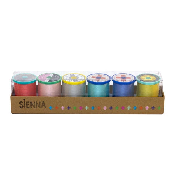 Cotton + Steel 50 Wt. Cotton Thread - 6 Pack - Sienna