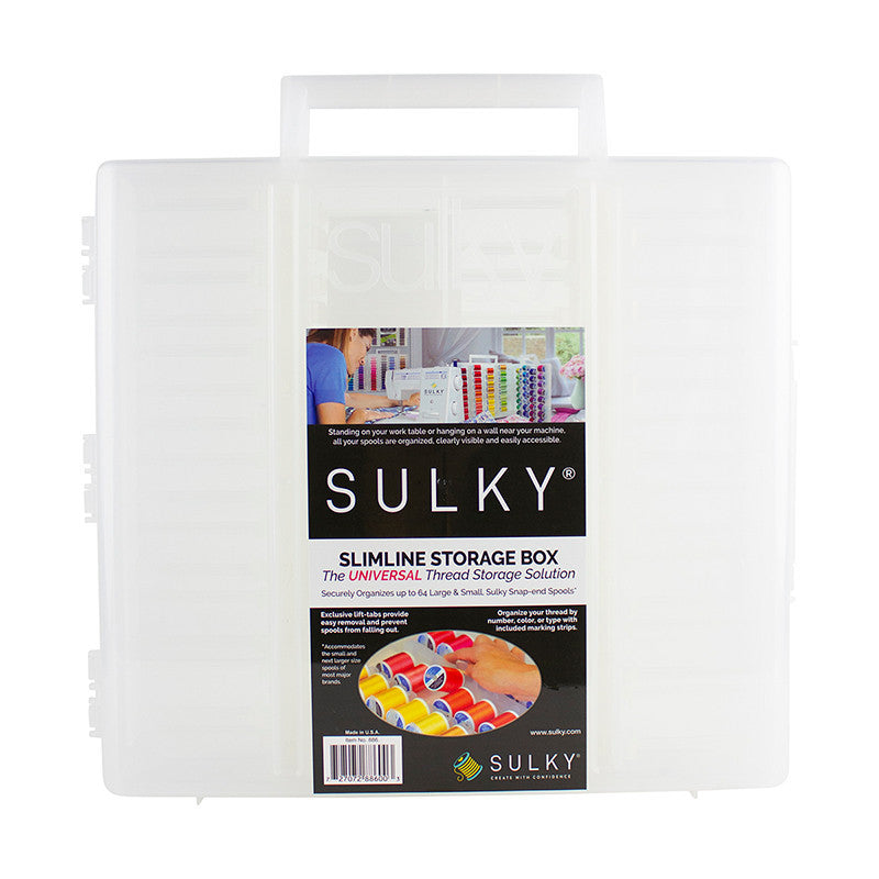 Universal Slimline Thread Storage Box - Empty