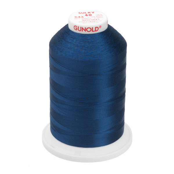 Sulky 40 Wt. Rayon Thread- Arctic Sky - 5,500 yd. Jumbo Cone