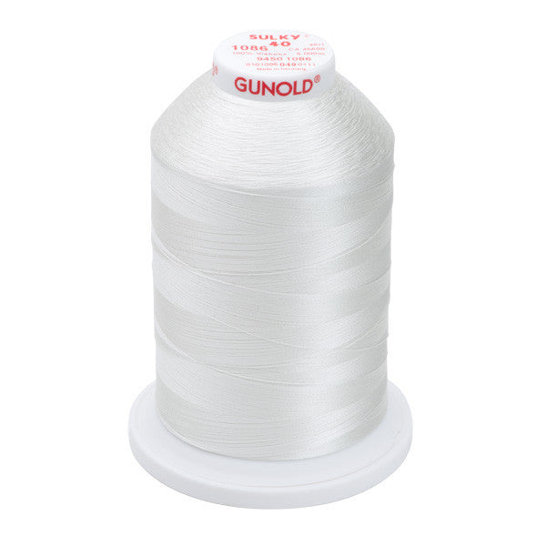 Sulky 40 Wt. Rayon Thread- Pale Seafoam - 5,500 yd. Jumbo Cone