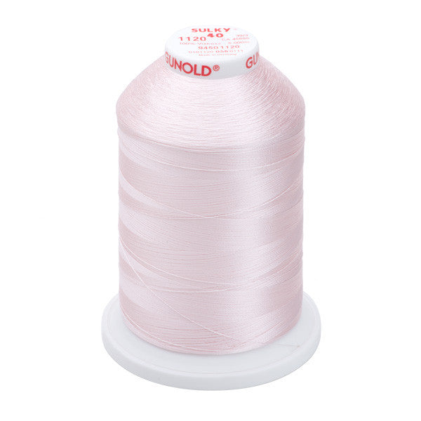 Sulky 40 Wt. Rayon Thread - Pale Pink - 5,500 yd. Jumbo Cone – Sew ...