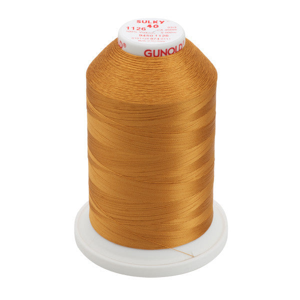 Sulky 40 Wt. Rayon Thread- Tan - 5,500 yd. Jumbo Cone