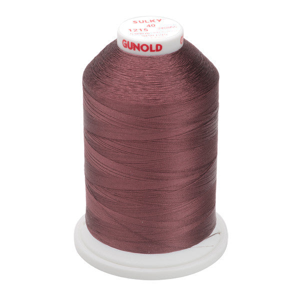 Sulky 40 Wt. Rayon Thread- Blackberry - 5,500 yd. Jumbo Cone