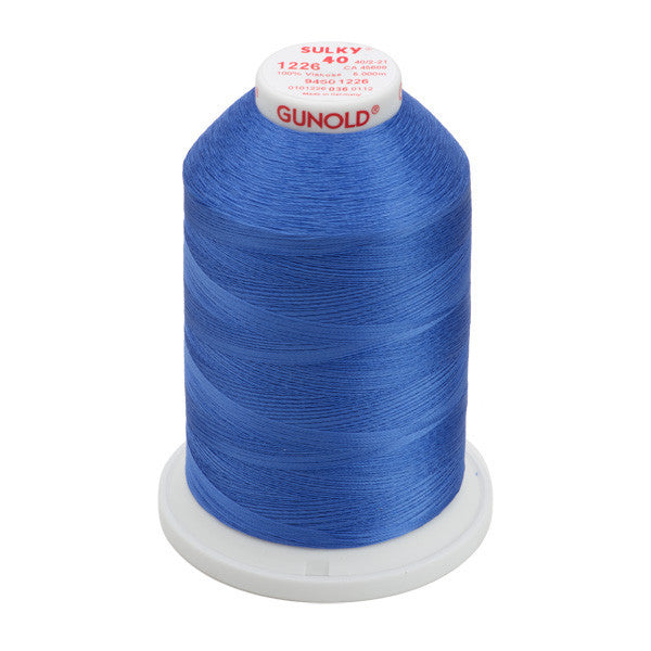 Sulky 40 Wt. Rayon Thread- Dk. Periwinkle - 5,500 yd. Jumbo Cone