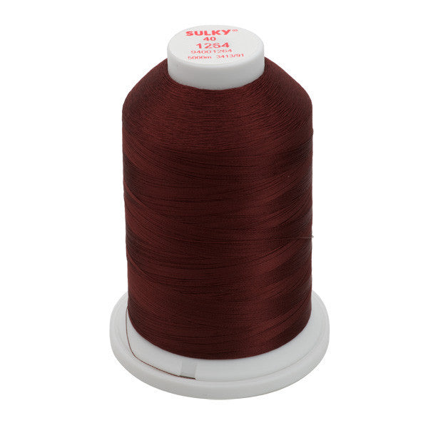 Sulky 40 Wt. Rayon Thread- Cognac - 5,500 yd. Jumbo Cone