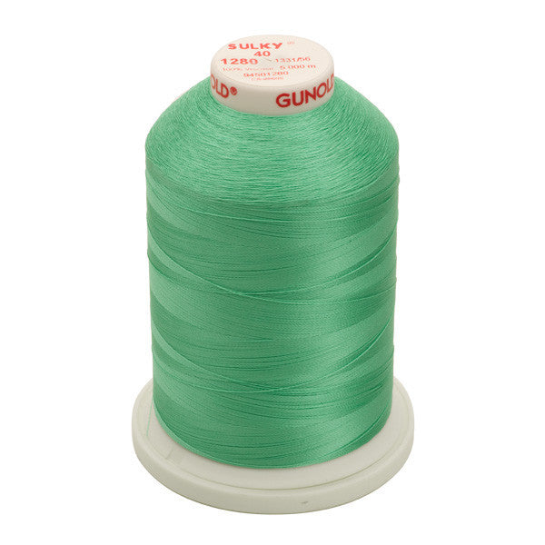 Sulky 40 Wt. Rayon Thread- Dk. Willow Green - 5,500 yd. Jumbo Cone