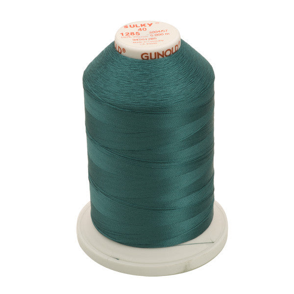 Sulky 40 Wt. Rayon Thread- Dk. Sage Green - 5,500 yd. Jumbo Cone