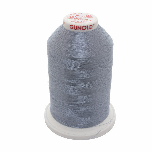 Sulky 40 Wt. Rayon Thread- Winter Sky - 5,500 yd. Jumbo Cone