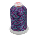 Sulky 40 Wt. Rayon Multi-Color Thread - Teal/Purple/Fuchsia - 5,500 yd. Jumbo Cone
