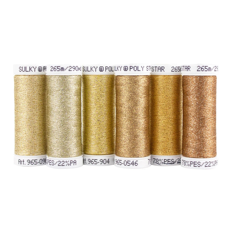 Gold Poly Sparkle™ 6-pack Sampler
