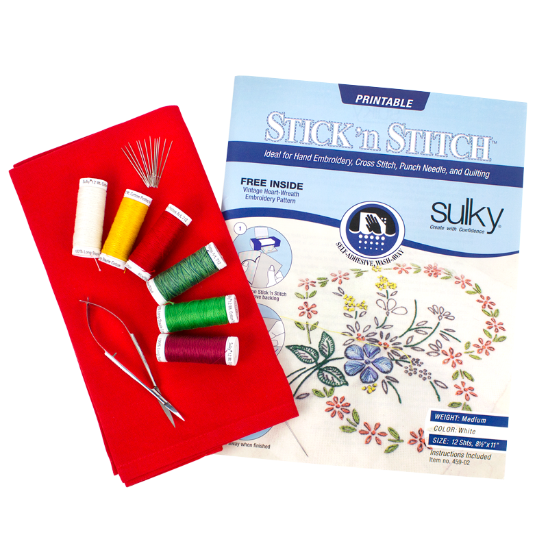 Sulky Christmas Hand Embroidery Kit