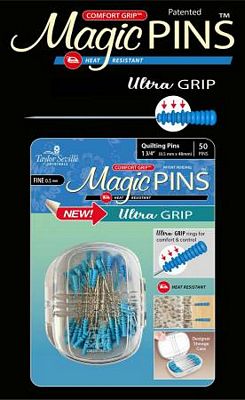Taylor Seville Originals Magic Pins Ultra Grip Quilting Fine