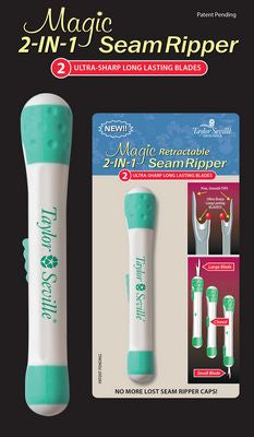 Taylor Seville Originals Magic 2-in-1 Retractable Seam Ripper