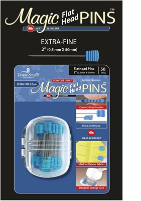 Taylor Seville Originals Magic Pins Flathead Extra Fine