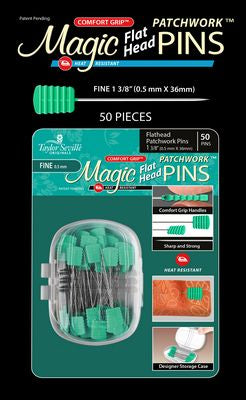 Taylor Seville Originals Magic Pins Flathead Patchwork Fine