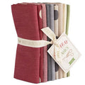 Tilda Seasonal Chambray Winter Hues Fat Quarter Bundle – 9 Fabrics fabric bundle