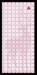 Tula Pink 8.5in x 18.5in Non Slip Deer Ruler — product view 1