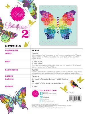 The Butterfly Pattern 2nd Edition by Tula Pink — product view 2