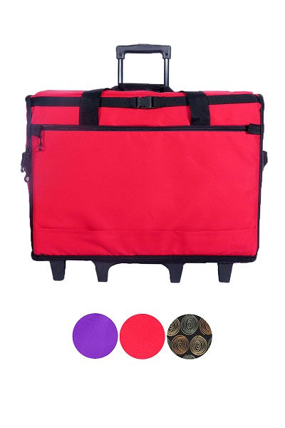Bluefig TB23 Wheeled Sewing Machine Bag - Red