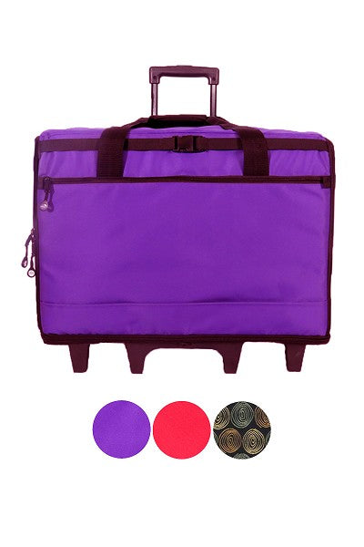 Bluefig TB23 Wheeled Sewing Machine Bag - Purple